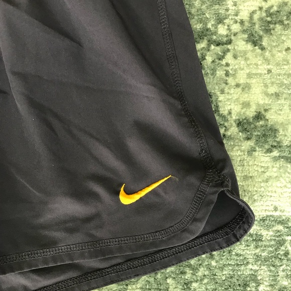 Nike Dri Fit purple orange running Shorts S - Picture 3 of 6